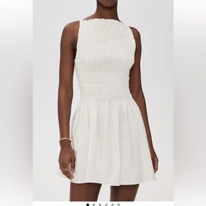 Faithful The Brand NOA Off White Mini Dress